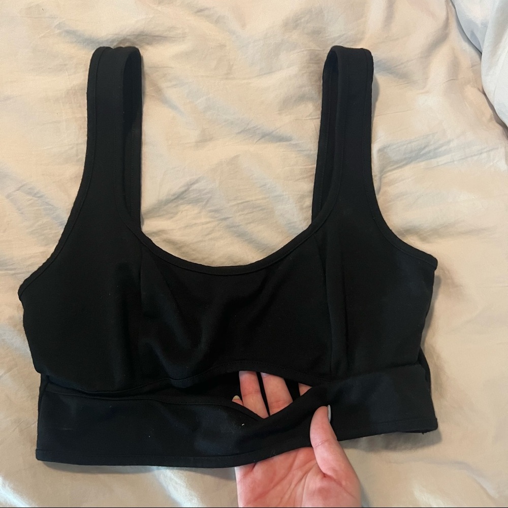 Urban Outfitters black crop top